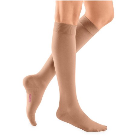 Mediusa 29807 Compression Stocking mediven plus Knee High Size 7 Beige Closed Toe