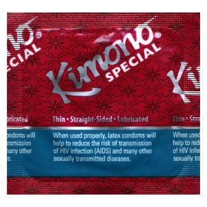 Total Access Group  KIPS1001 Condom Kimono Lubricated 1,000 per Case