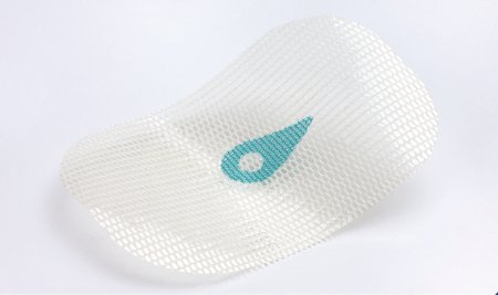 Medtronic MITG  SYM2015 Ventral Hernia Repair Mesh Symbotex Partially Absorbable Knitted Polyester Monofilament 15 X 20 cm Rectangle Style