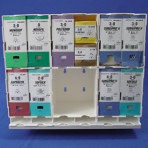 Medtronic MITG  DSR12L Suture Storage Revolving Rack Suture Storage Rack