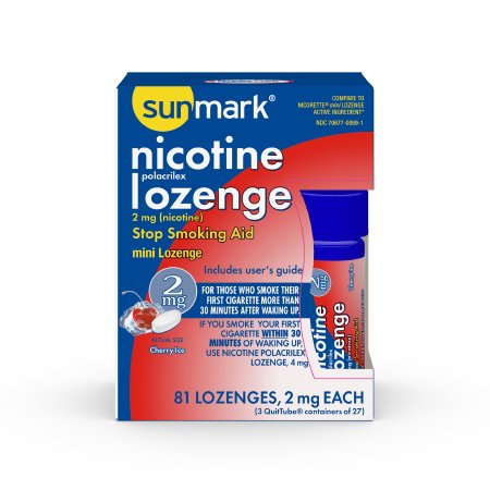 McKesson Brand 70677008901 Stop Smoking Aid McKesson 2 mg Strength Lozenge