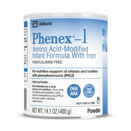 Abbott Nutrition 67052 Infant Formula Phenex-1 14.1 oz. Can Powder Amino Acid / Iron Phenylketonuria (PKU)