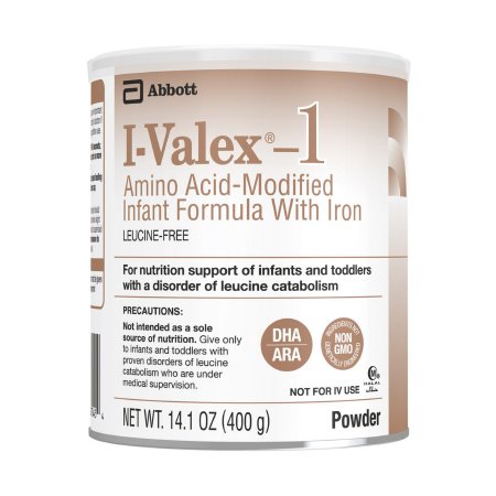 Abbott Nutrition 67044 Infant Formula I-Valex-1 14.1 oz. Can Powder Amino Acid / Iron Leucine Catabloism