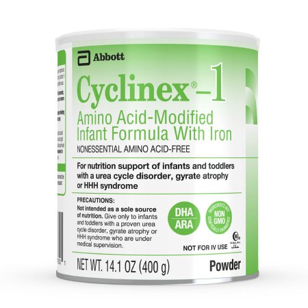 Abbott Nutrition 67032 Infant Formula Cyclinex-1 14.1 oz. Can Powder Amino Acid Urea Cycle Disorder