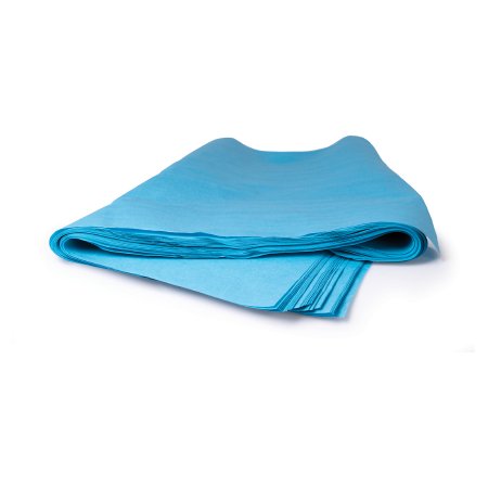 McKesson Brand 18-489 McKesson Sterilization Wrap Blue 30 X 30 Inch Single Layer Cellulose Steam / EO Gas