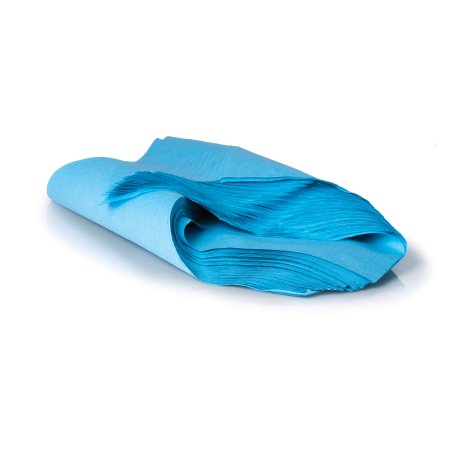 McKesson Brand 18-490 McKesson Sterilization Wrap Blue 36 X 36 Inch Single Layer Cellulose Steam / EO Gas