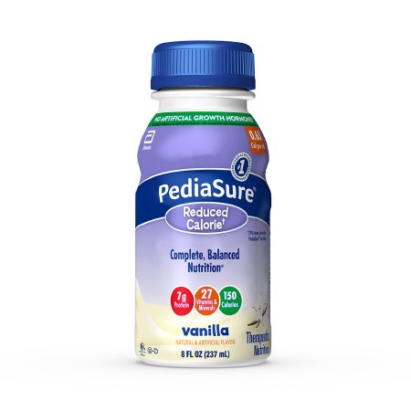 Abbott Nutrition 67612 Pediatric Oral Supplement PediaSure Reduced Calorie 8 oz. Bottle Liquid