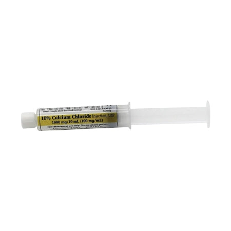 Medefil  64253090036 Replacement Preparation Calcium Chloride, Preservative Free 10%, 100 mg / mL Injection Prefilled Syringe 10 mL