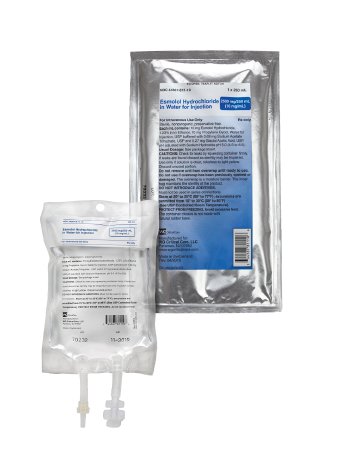 WG Critical Care  44567081110 Esmolol HCl 2.5 Gram / 250 mL IV Solution Flexible Bag 250 mL