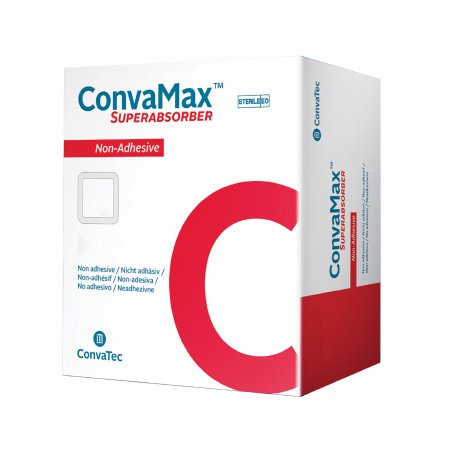 ConvaTec  422567 Super Absorbent Dressing ConvaMax Superabsorber Non-Adhesive 4 X 4 Inch Square