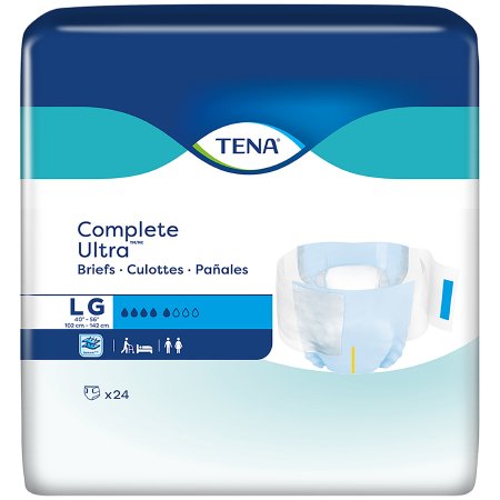 Essity HMS North America Inc 67332 Unisex Adult Incontinence Brief TENA Complete Ultra Large Disposable Moderate Absorbency