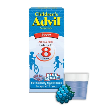 Glaxo Consumer Products  00573117412 Children's Pain Relief Advil 100 mg / 5 mL Strength Ibuprofen Oral Suspension 4 oz.