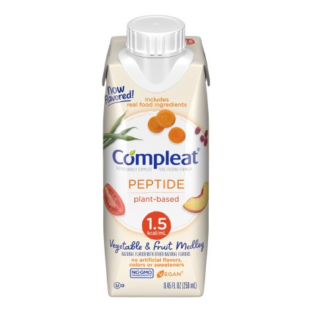 Nestle Healthcare Nutrition 4390076283 Oral Supplement Compleat Peptide 1.5 8.45 oz. Reclosable Carton Liquid Elemental