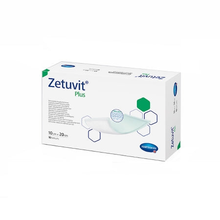 Hartmann  413111 Super Absorbent Dressing Zetuvit Plus 4 X 8 Inch Rectangle