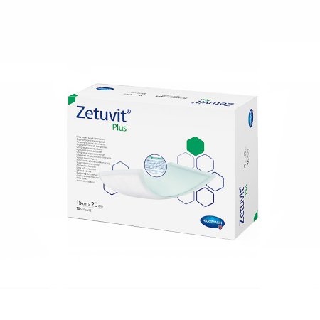 Hartmann  413112 Super Absorbent Dressing Zetuvit Plus 6 X 8 Inch Rectangle