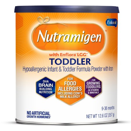 Mead Johnson 154804 Toddler Formula Nutramigen with Enflora LGG 12.6 oz. Can Powder Iron Cow's Milk Allergy