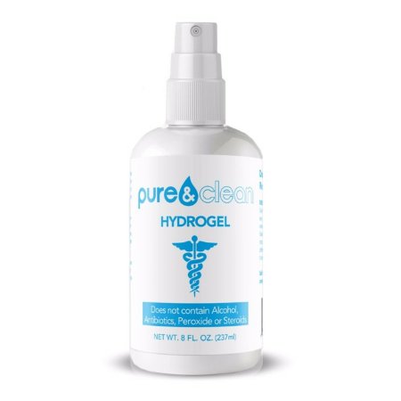 Pure and Clean LLC  852421007058 Hydrogel Wound Dressing Pure & Clean 8 oz. Gel / Amorphous NonSterile