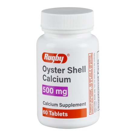 Major Pharmaceuticals  80681005800 Joint Health Supplement Oyster Shell 500 mg Strength Tablet 60 per Bottle