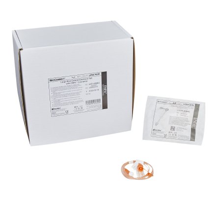 Avanos Medical Sales LLC EXT-48BNC Large Bore ENFit Extension Set NeoConnect Orange, Sterile, PVC Tubing