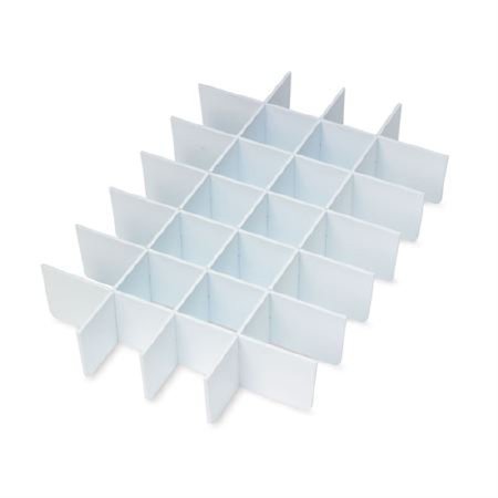 Market Lab Inc  6518 Medication Tray Divider Set MarketLab White