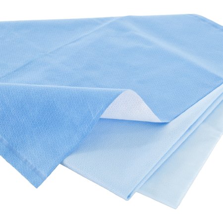 O&M Halyard Inc  34179 QUICK CHECK* H500 Sterilization Wrap White / Blue 60 X 60 Inch Dual Layer SMS Polypropylene Steam / EO Gas / Hydrogen Peroxide