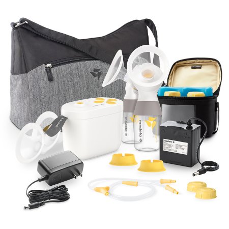 Medela 101041361 Double Electric Breast Pump Kit Pump In Style with MaxFlow