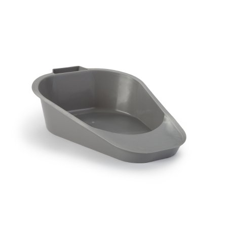 McKesson Brand 51-H100-11 Fracture Bedpan McKesson Gray 34 oz. / 1006 mL