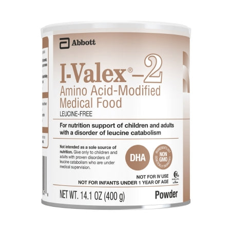 Abbott Nutrition 67046 Oral Supplement I-Valex-2 Unflavored Powder 14.1 oz. Can