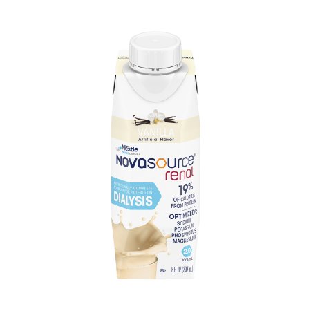 Nestle Healthcare Nutrition 00043900306094 Oral Supplement Novasource Renal Vanilla Flavor Liquid 8 oz. Carton