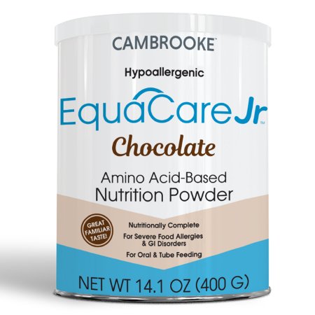 Cambrooke Therapeutics 48103 Pediatric Oral Supplement EquaCare Jr 14.1 oz. Can Powder Amino Acid Food Allergies