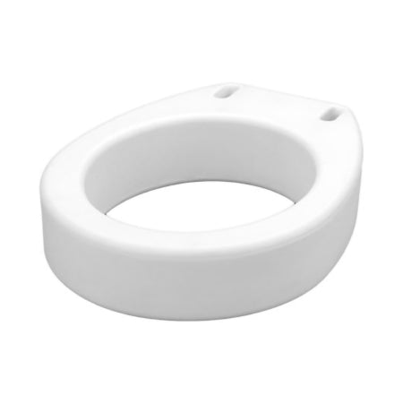 Nova Ortho-Med  8342-R Raised Toilet Seat Nova 3-1/2 Inch Height White 300 lbs. Weight Capacity