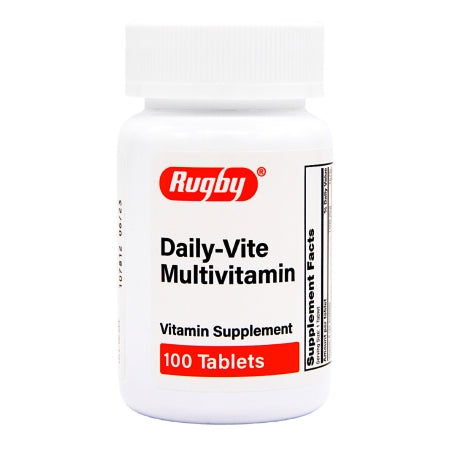 Major Pharmaceuticals  80681005000 Multivitamin Supplement Tablet 100 per Bottle