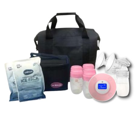 Zev Supplies Corp NY MINUET BUNDLE Double Electric Breast Pump Kit Minuet