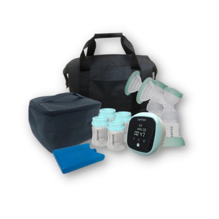 Zev Supplies Corp NY Z1 BUNDLE Double Electric Breast Pump Kit Zomee