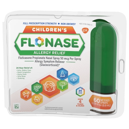 Glaxo Smith Kline Pharmaceuticals  00135057617 Allergy Relief Flonase 50 mcg Strength Nasal Spray 60 Dose