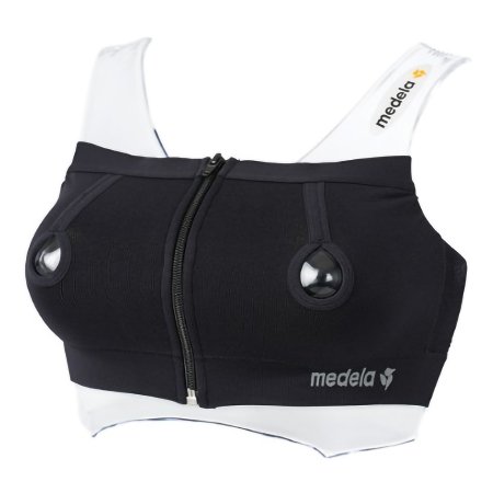 Medela 67945 Hands-Free Pumping Bra Easy Expression Black