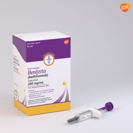 Glaxo Specialty  49401008847 Benlysta Belimumab 200 mg / mL Injection Prefilled Syringe 4 per Box