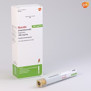 Glaxo Specialty  00173089201 NUCALA Mepolizumab 100 mg / mL Injection Prefilled Auto-Injector 1 mL