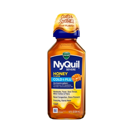 Procter & Gamble  32390004161 Cold and Cough Relief NyQuil Liquid 12 oz.