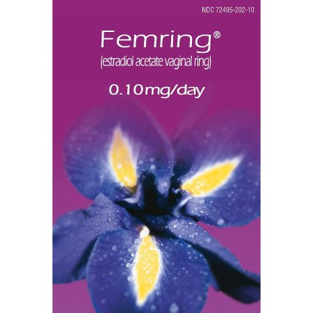 Prasco Millicent  72495020210 Femring Estradiol Acetate 0.10 mg Ring Pouch 1 Vaginal Ring