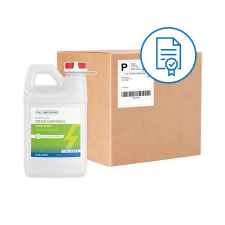 C2R Global Manufacturing  RX64PROMB Drug Disposal System Rx Destroyer All-Purpose PRO Series 12 lbs. Carton Weight