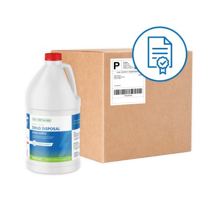 C2R Global Manufacturing  RX64LIQMB Drug Disposal System Rx Destroyer Liquid 7 lbs. Carton Weight