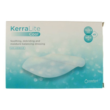 3M Systagenix/KCI  CWL1005 Hydrogel Wound Dressing KerraLite Cool Border Sheet 3-1/2 X 5 Inch Rectangle Sterile