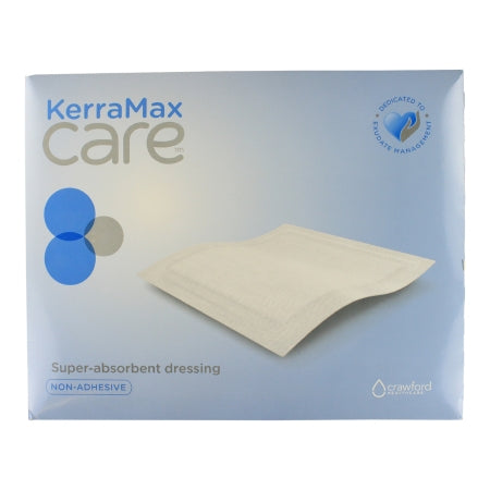 3M Systagenix/KCI  PRD500-1177 Super Absorbent Dressing KerraMax Care Gentle Border 6 X 10 Inch Rectangle