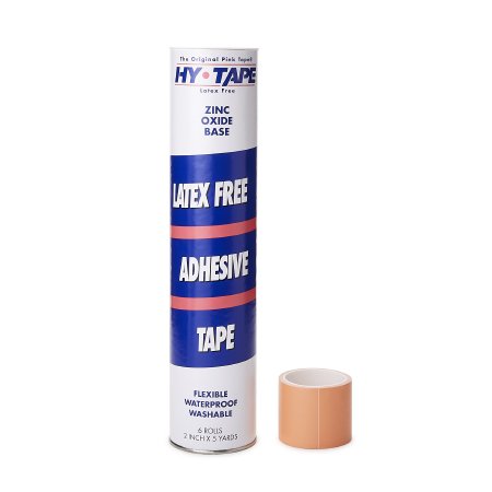 Hy-Tape International  20LF Waterproof Medical Tape Hy-Tape Pink 2 Inch X 5 Yard Zinc Oxide Adhesive Zinc Oxide NonSterile