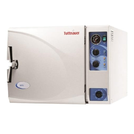 Soma Technology  TUT-006 Tuttnauer 3870M Tabletop Autoclave Steam 15 X 30 Inch Chamber Double-locking Door