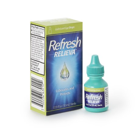 Allergan Pharmaceutical  00023663010 Eye Lubricant Refresh Relieva 0.33 oz. Eye Drops