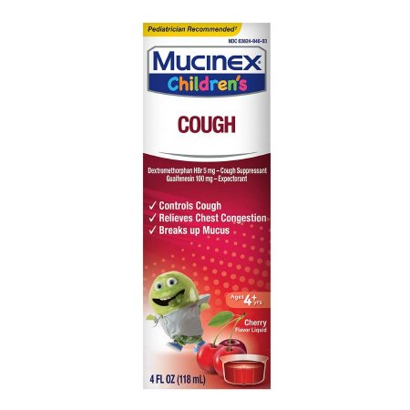 RB Health US LLC  63824094603 Children's Cold and Cough Relief Mucinex Max Liquid 4 oz.