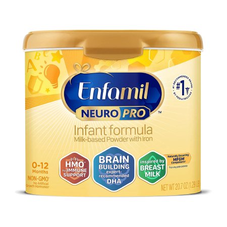 Mead Johnson 185301 Infant Formula Enfamil NeuroPro 20.7 oz. Canister Powder Iron