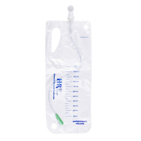 HR Pharmaceuticals  CSC12 Intermittent Closed System Catheter TruCath Straight Tip 12 Fr. Without Balloon